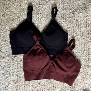 Kindred Bravely / Davy Piper Bundle of 2 Nursing Bras Size Small Busty